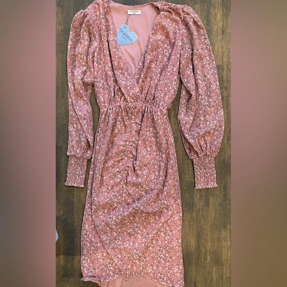 Goddiva Drawstring Maxi Dress - Picture 5 of 5